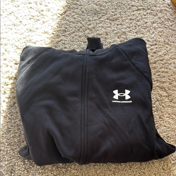 Under Armour Other - Under Armour Black Zip-Up Hoodie
